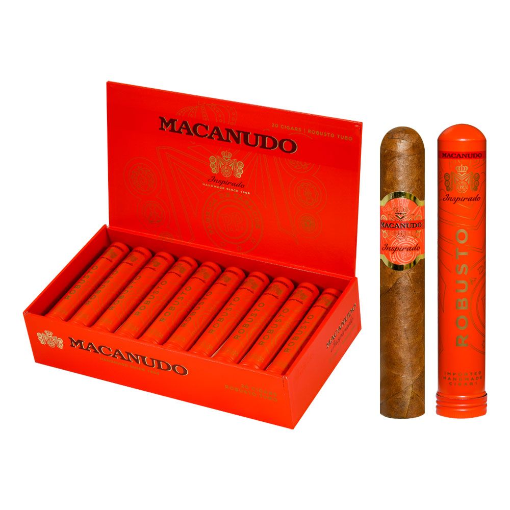 General cigar co. Macanudo Inspirado Orange Robusto Tubo Box