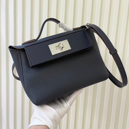 Hermes Goyard Kelly Togo Swift 24 navyblue