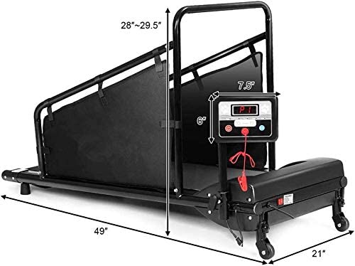 Dog Treadmill, Pet Running Machine for Small/Medium-Sized Dogs Indoor Exercise