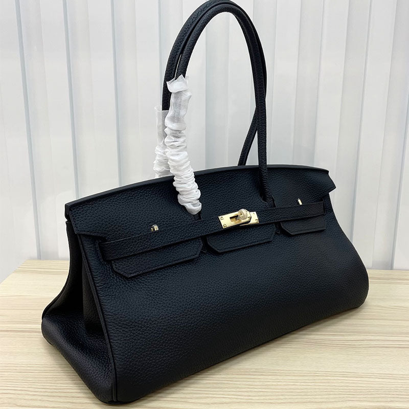 Hermes Goyard Hermès Birkin JPG Shoulder Bag black