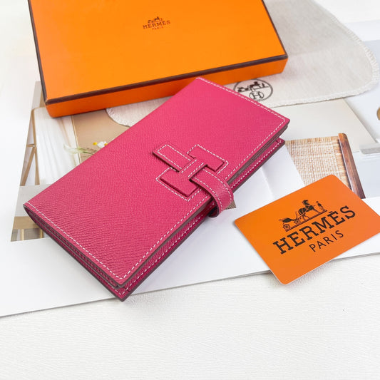Hermes Goyard New H Passant Toutenmainte Wallet pink