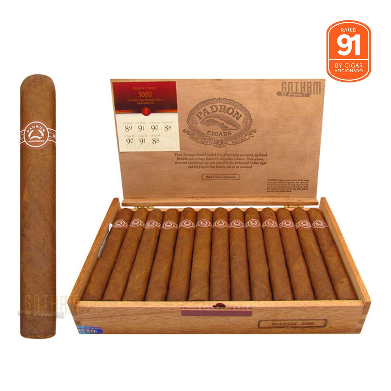 Padron 3000 Natural Box