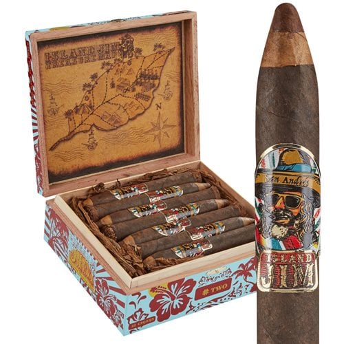 Oscar-Leaf Island Jim Corojo original  Box