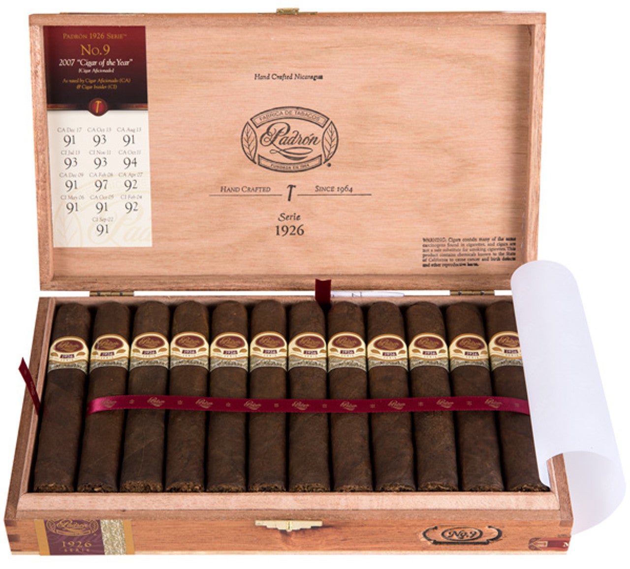 Padron 1926 series Maduro No.9 Box
