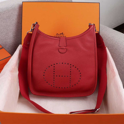 Hermes Goyard AAA-Evelyne III 29 bag ORANGE/BLACK/BLUE