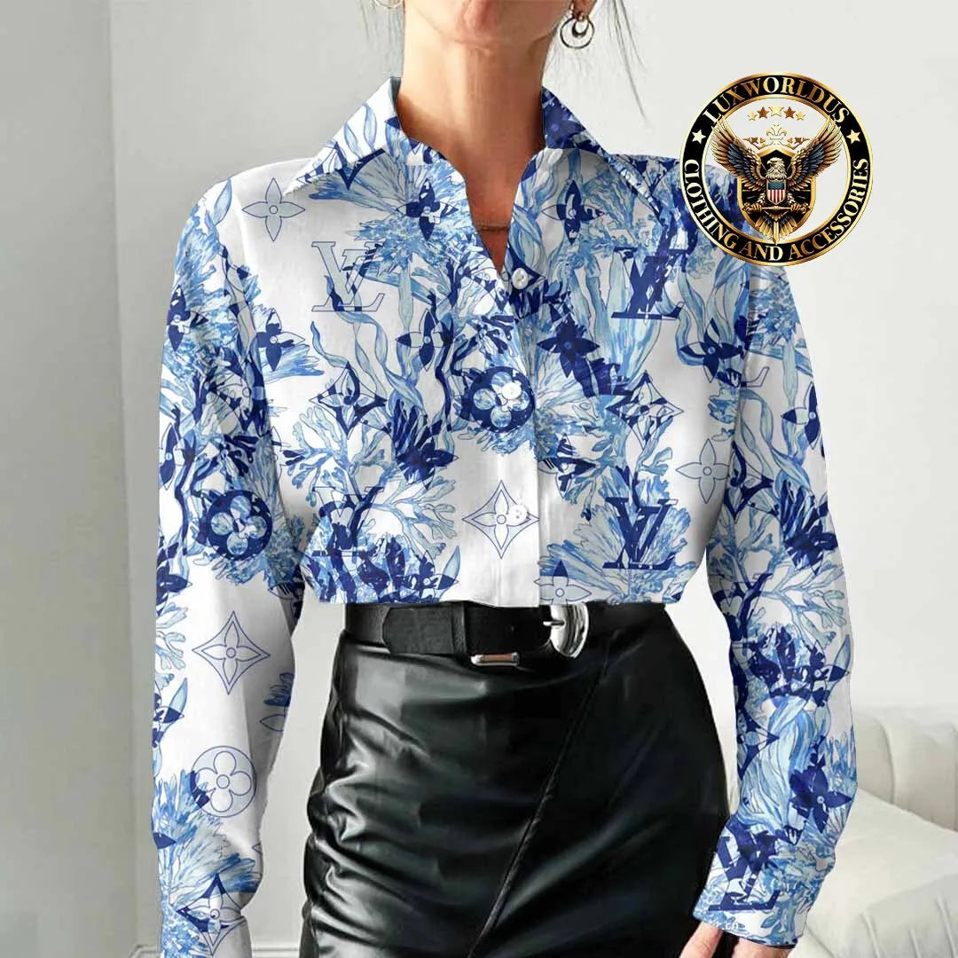 [NEW] Premium LOUIS VUITTON Casual Shirt 💖 Women 2024 LUX- NCY-0001XSMJOKTF