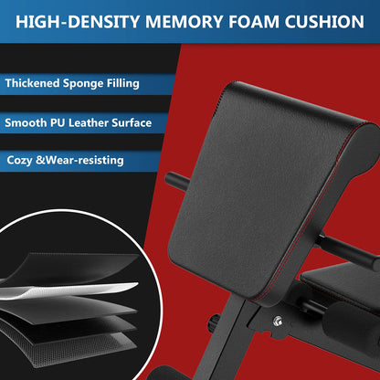 Multifunctional Weight Bench, Foldable Exercise Bench with Adjustable Positions