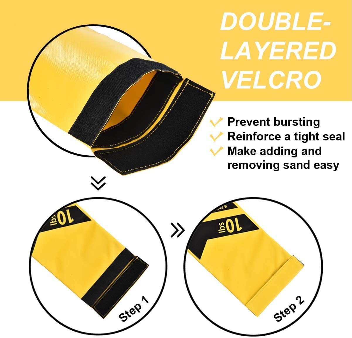 Workout Fitness Sandbag w/Filler Bag 10 to 60 Lbs Adjustable Heavy Military Tactical Training Weight Bags for Exeicise