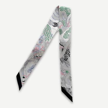 SILK SCARF - 50%OFF