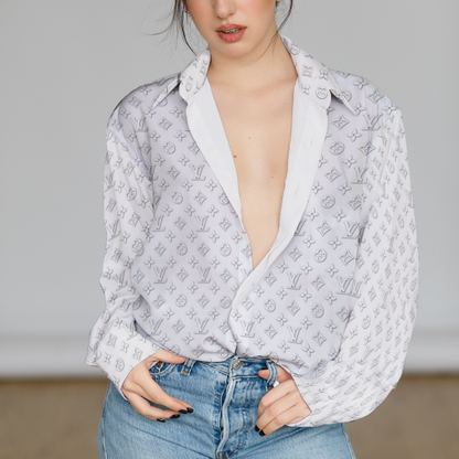 Limited Edition Louis Vuitton Premium Casual Shirt For WOMEN – MRS-CCY-324
