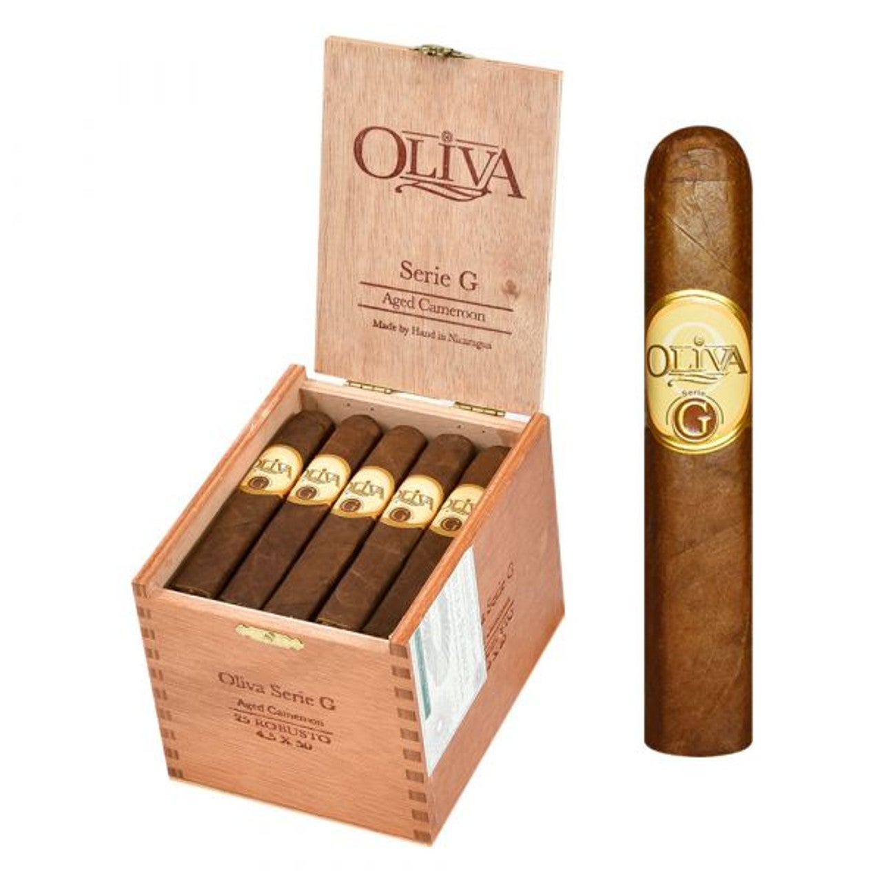 Oliva Serie G Cameroon Robusto Box