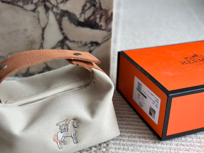 Hermes Goyard Horse Bride-a-Brac Storage Bag