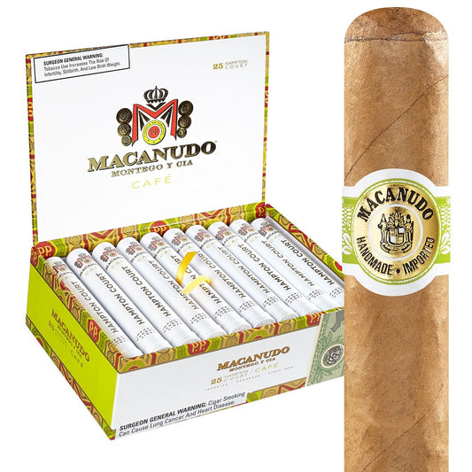 General cigar co. Macanudo Cafe Hampton Court Tube Box