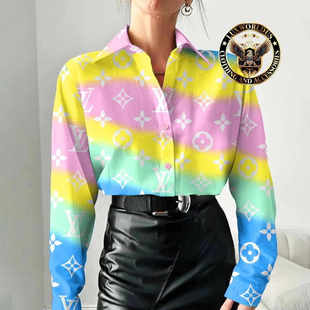[NEW] Premium LOUIS VUITTON Casual Shirt 💖 Women 2024 LUX- NCY-0001WVLJARFM