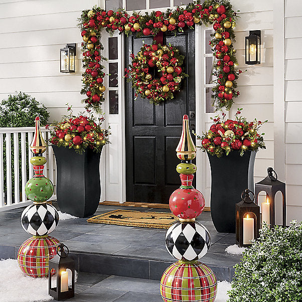 Harper Holiday Topiary, Set of 2