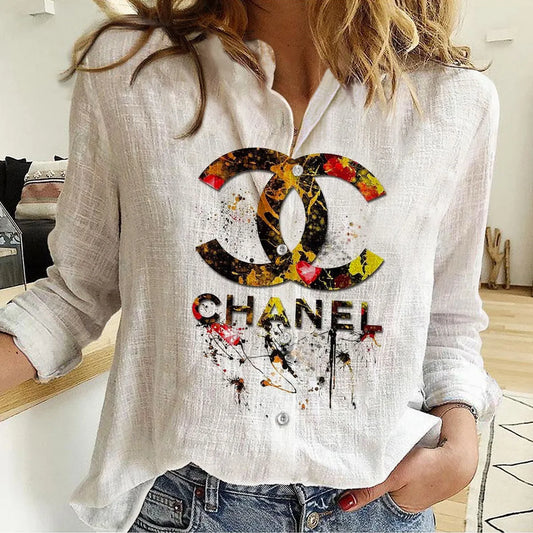 Premium CHANEL Monogram Limited Shirt MRS-NCY-CN2111055