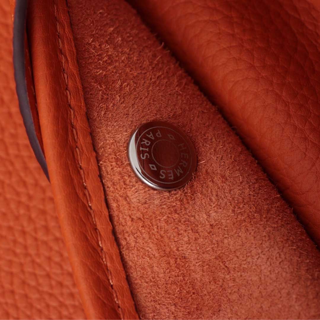 Hermes Goyard AAA-Evelyne III 29 bag ORANGE/BLACK/BLUE