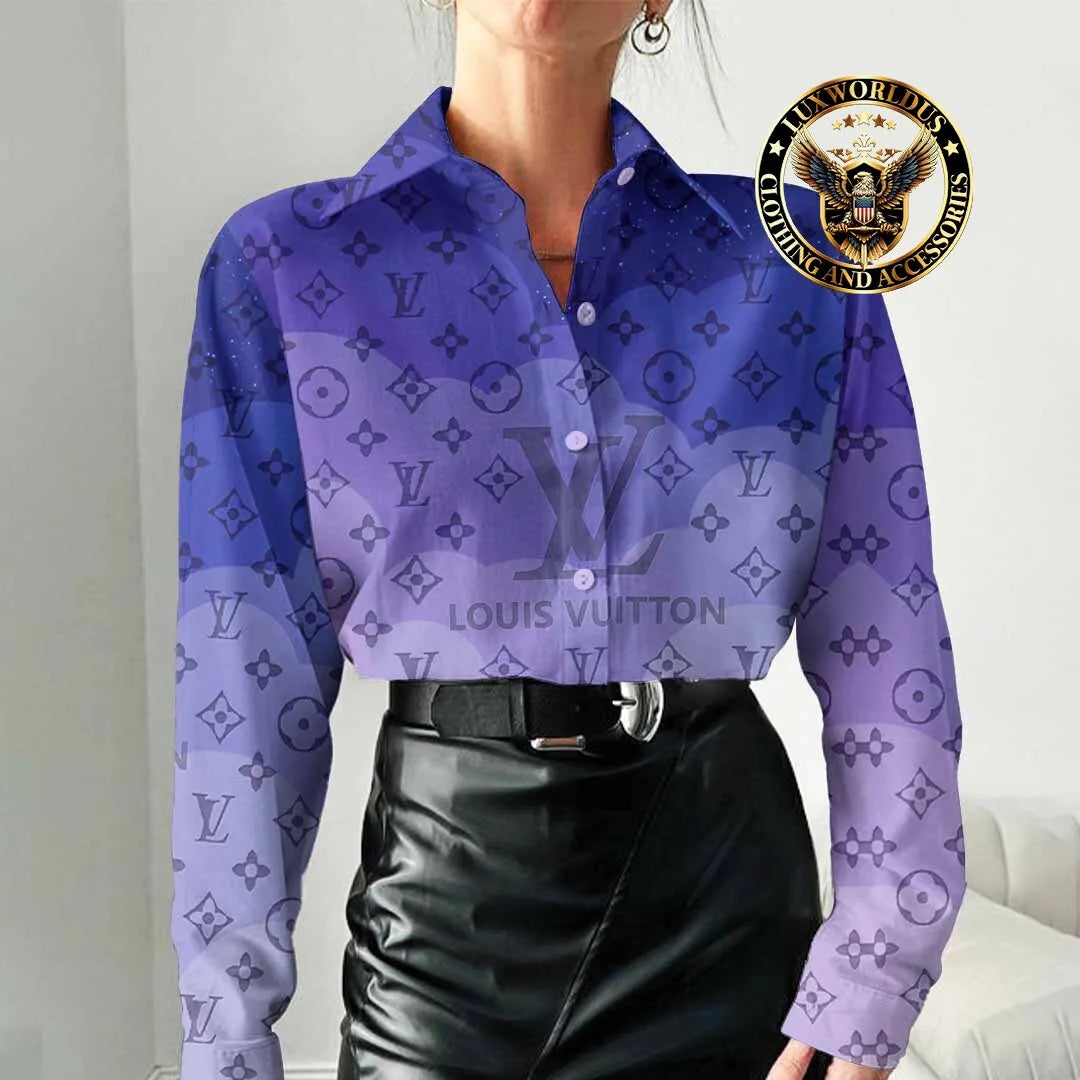 [NEW] Premium LOUIS VUITTON Casual Shirt 💖 Women 2024 LUX- NCY-0001VPOMFGNB