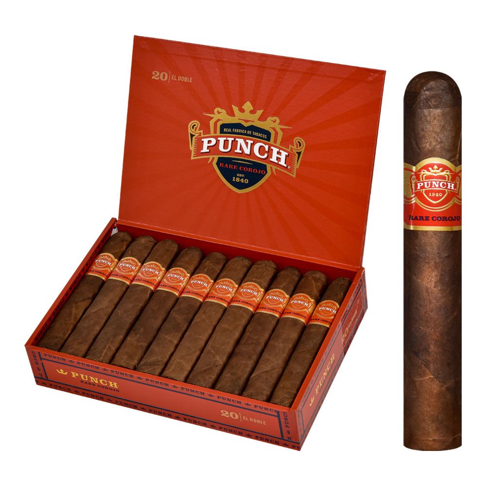 General cigar co. Punch Rare Corojo El Doble  Box