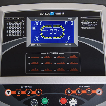 2.2HP Folding Treadmill Electric Support Motorized Power Running Fitness Jogging Incline