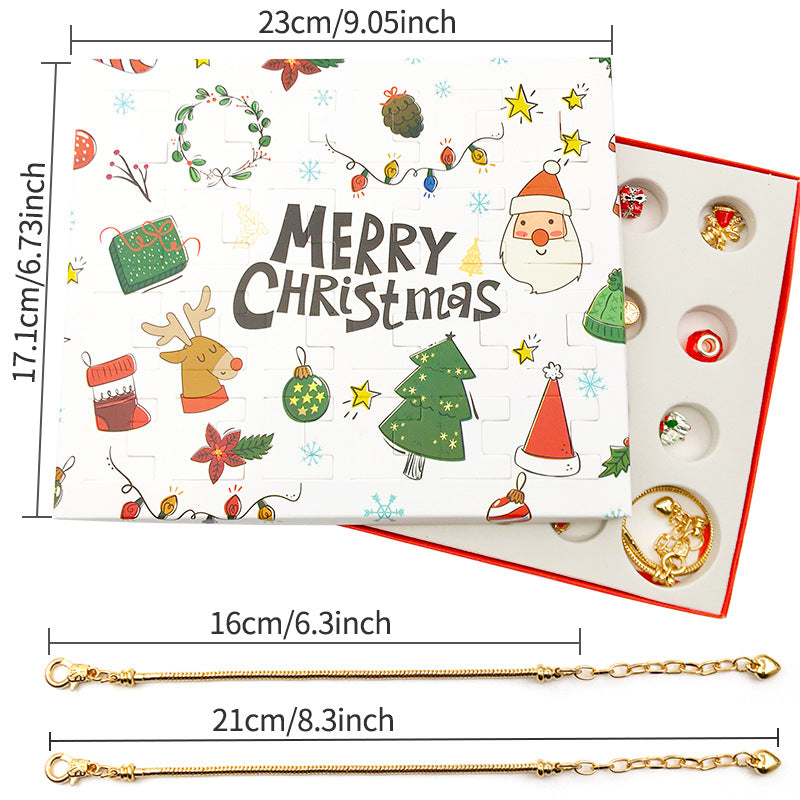 DIY   Advent Calendar Bracelets Set🎁 Buy 2 Free Shipping