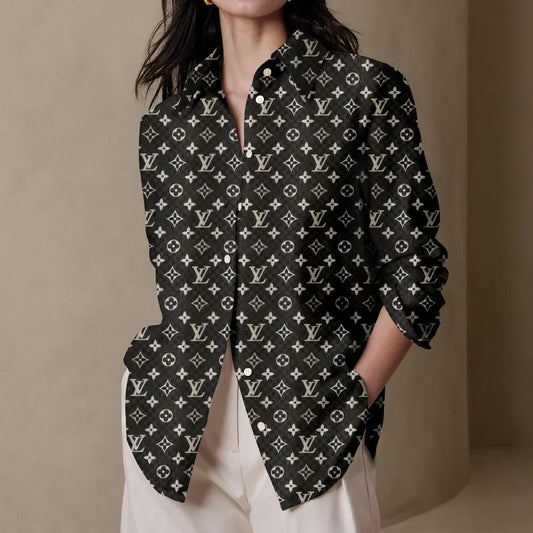 LOUIS VUthtITTON 💖 Limited Edition Casual Shirt 2024 LUX-NCY-00000YV3814BY