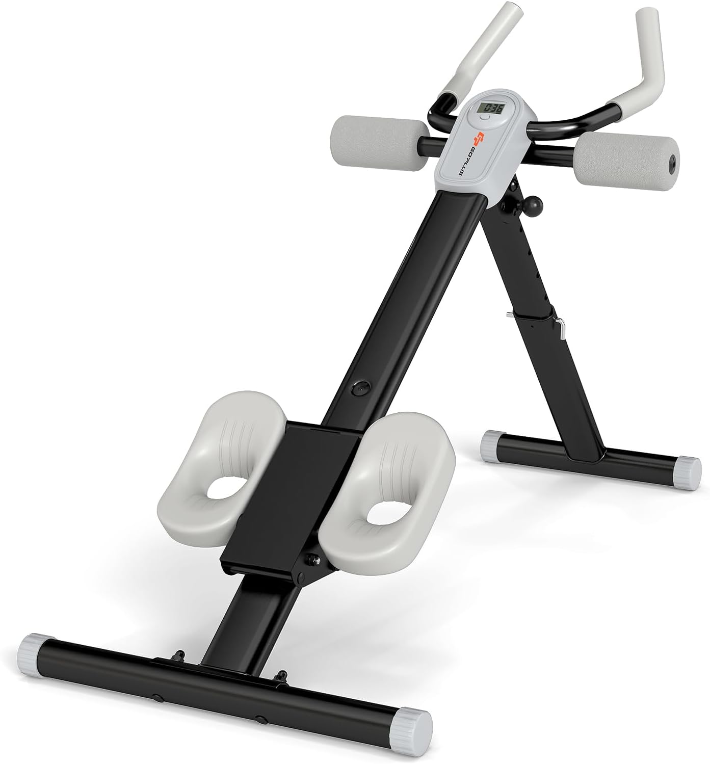 Goplus Adjustable Foldable Ab Workout Equipment with Knee Protection