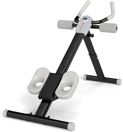 Goplus Adjustable Foldable Ab Workout Equipment with Knee Protection