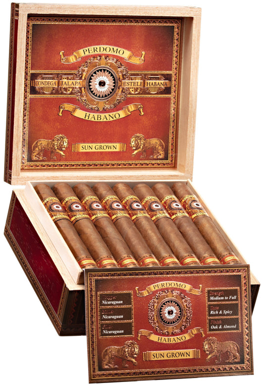 Perdomo Habano BBA Sun Grown Gordo Box