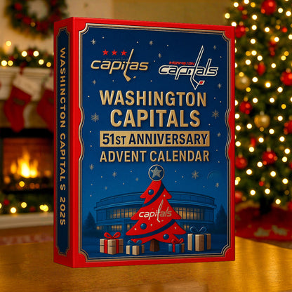 2025 Washington Capitals 51st Anniversary Advent Calendar