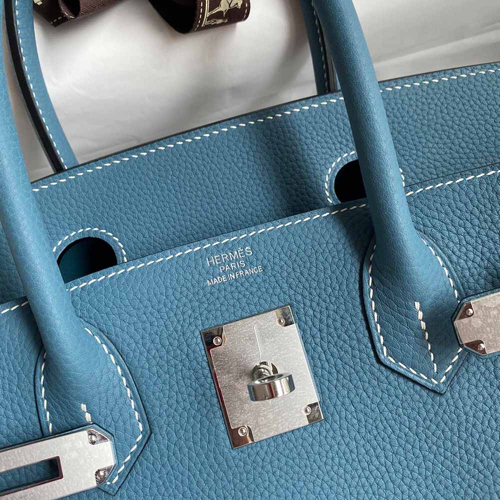 Hermes Goyard AAA-Birkin 25/30/35 Bag silver hardware brown