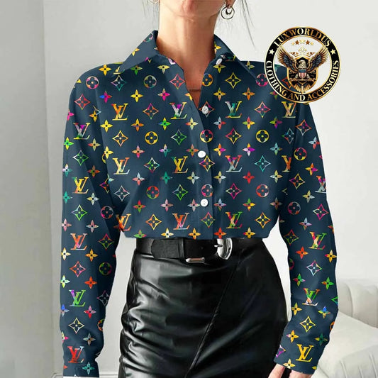 [NEW] Premium LOUIS VUITTON Casual Shirt 💖 Women 2024 LUX- NCY-00018M7S84TJ