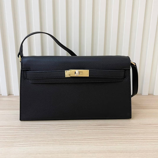 Hermes Goyard Kelly Elan black