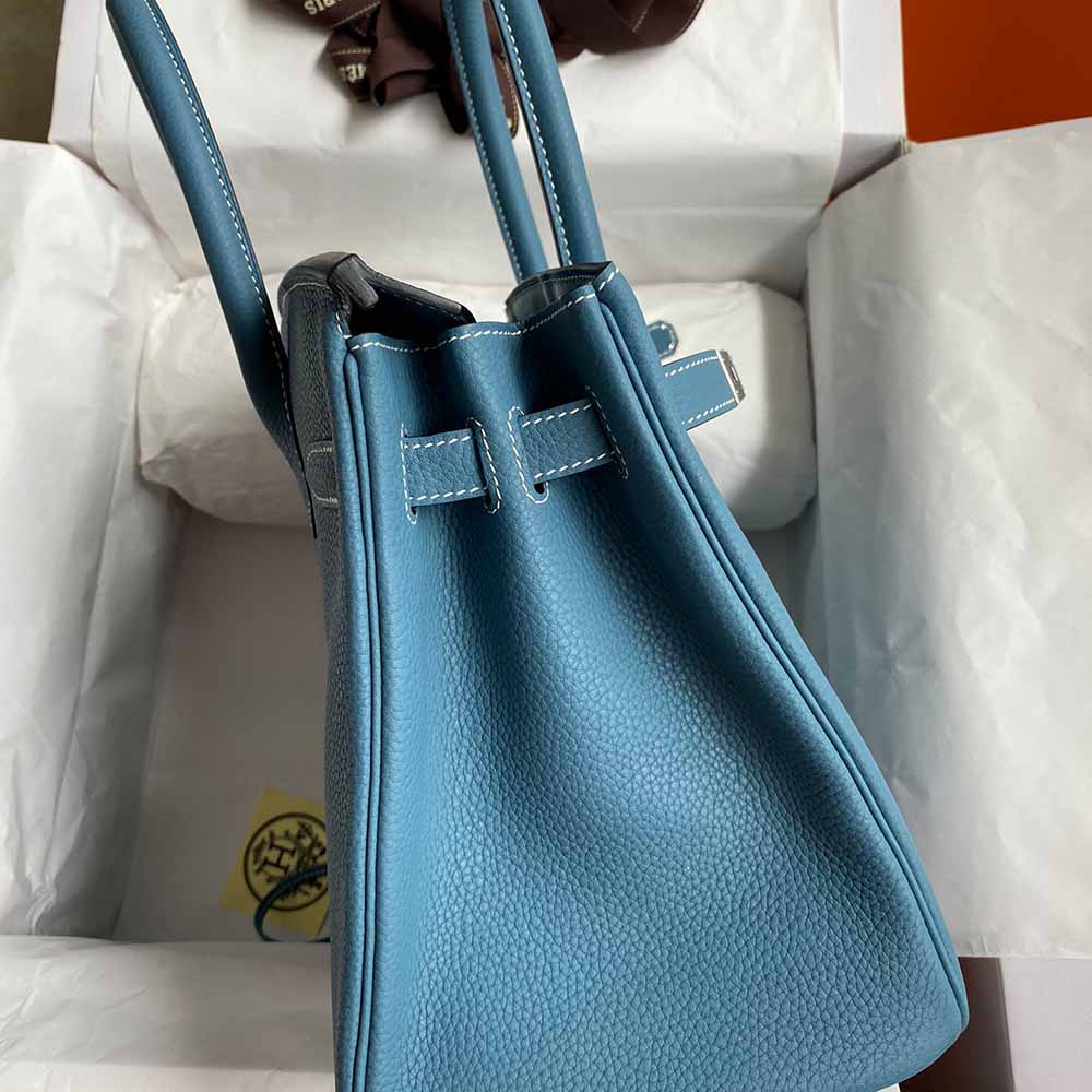 Hermes Goyard AAA-Birkin 25/30/35 Bag silver hardware brown