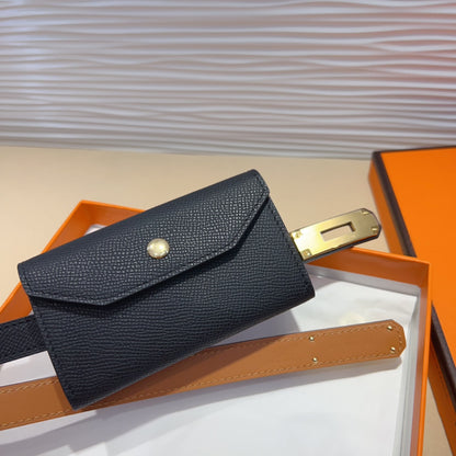 Hermes Goyard Kelly Pocket 18 Belt black
