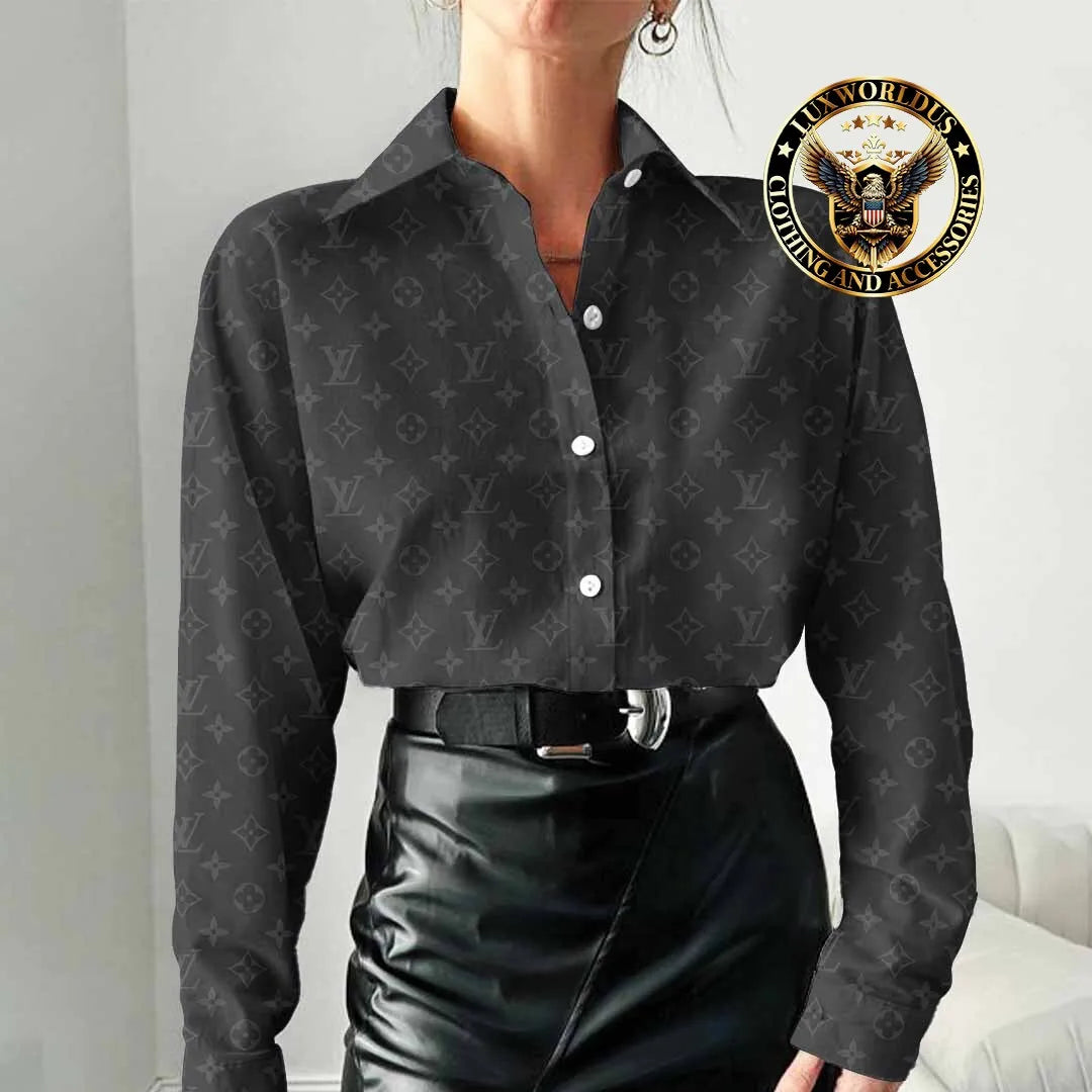 [NEW] Premium LOUIS VUITTON Casual Shirt 💖 Women 2024 LUX- NCY-0001FPD5CPQR
