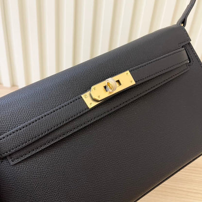 Hermes Goyard Kelly Elan black