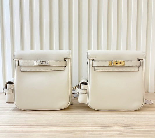 Hermes Goyard Kelly Jump white