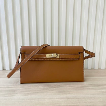 Hermes Goyard Kelly Elan brown