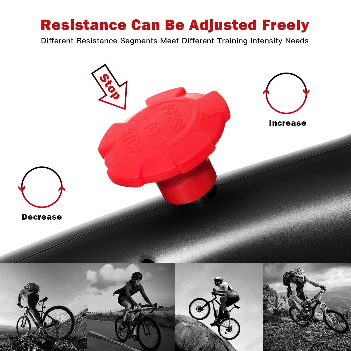 Indoor Cycling Bike, Silent Belt Drive Exercise Bike with Phone Holder