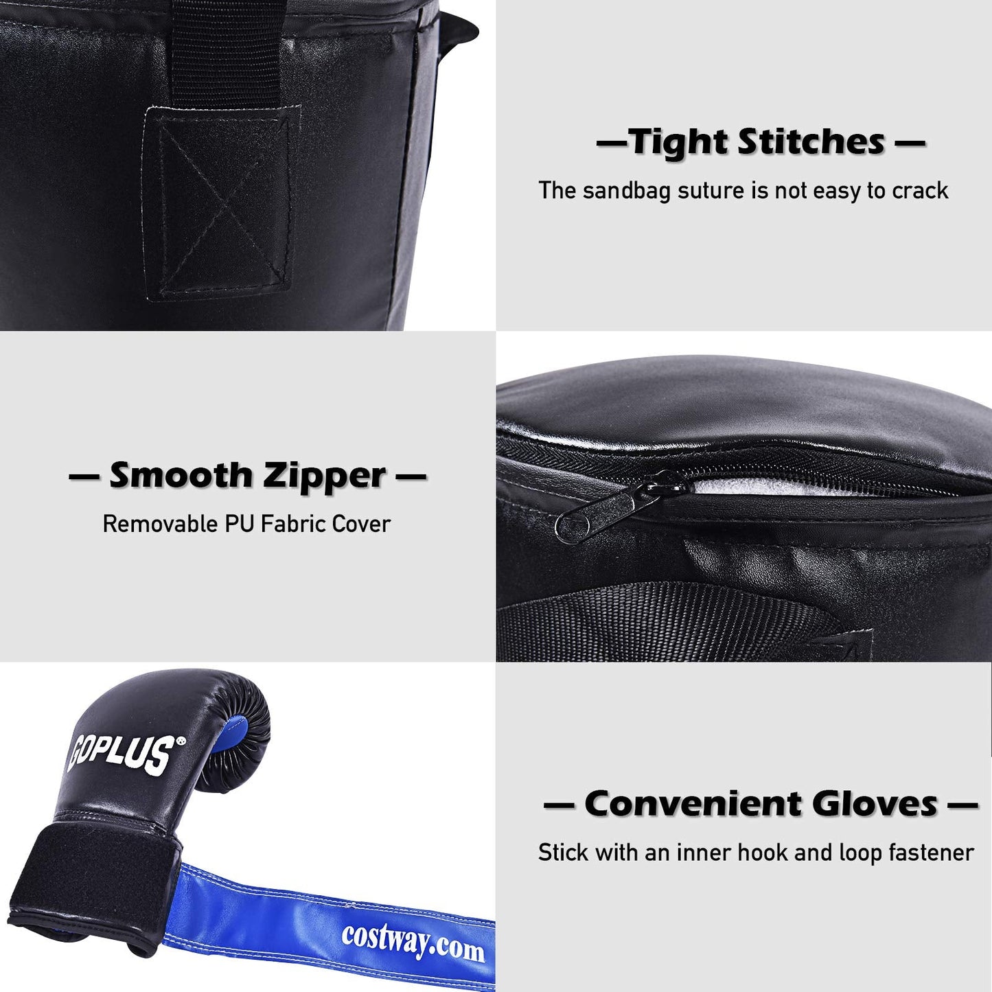 Punching Bag Set for Kids,Filled Heavy Kick Boxing with Gloves