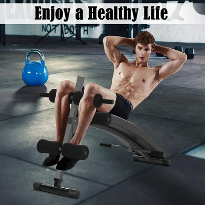 Adjustable Bench Sit up Bench Slant Board Decline Ab Bench Crunch Board