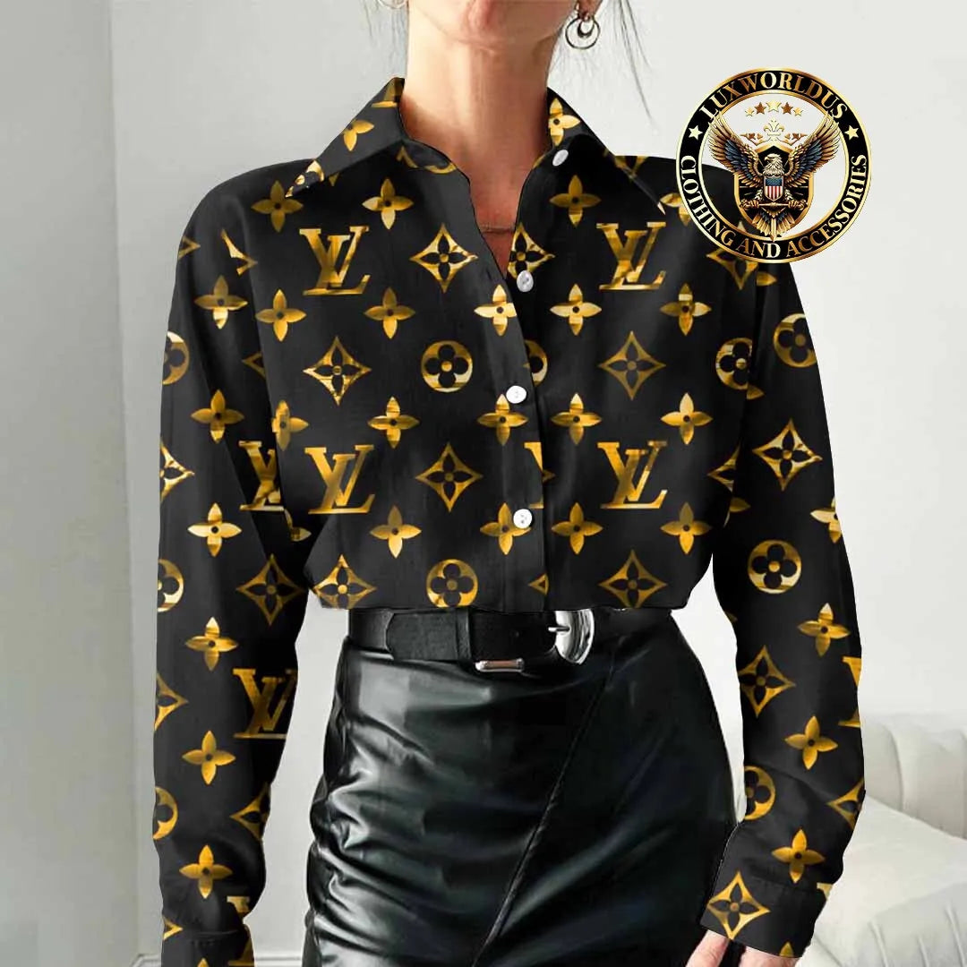 [NEW] Premium LOUIS VUIthtTTON Casual Shirt 💖 Women 2024 LUX- NCY-0001M3NLCLWF