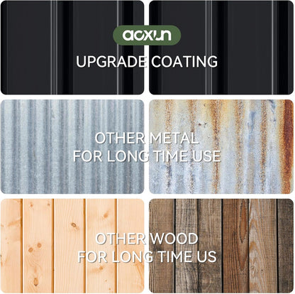 Metal Storage Shed House with Air Vent