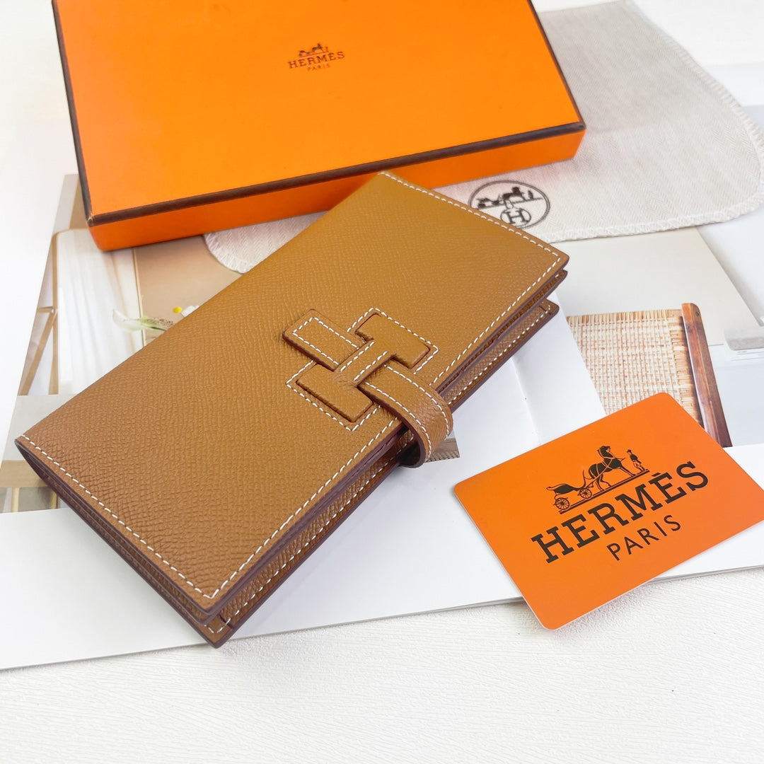 Hermes Goyard New H Passant Toutenmainte Wallet brown