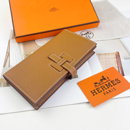 Hermes Goyard New H Passant Toutenmainte Wallet brown