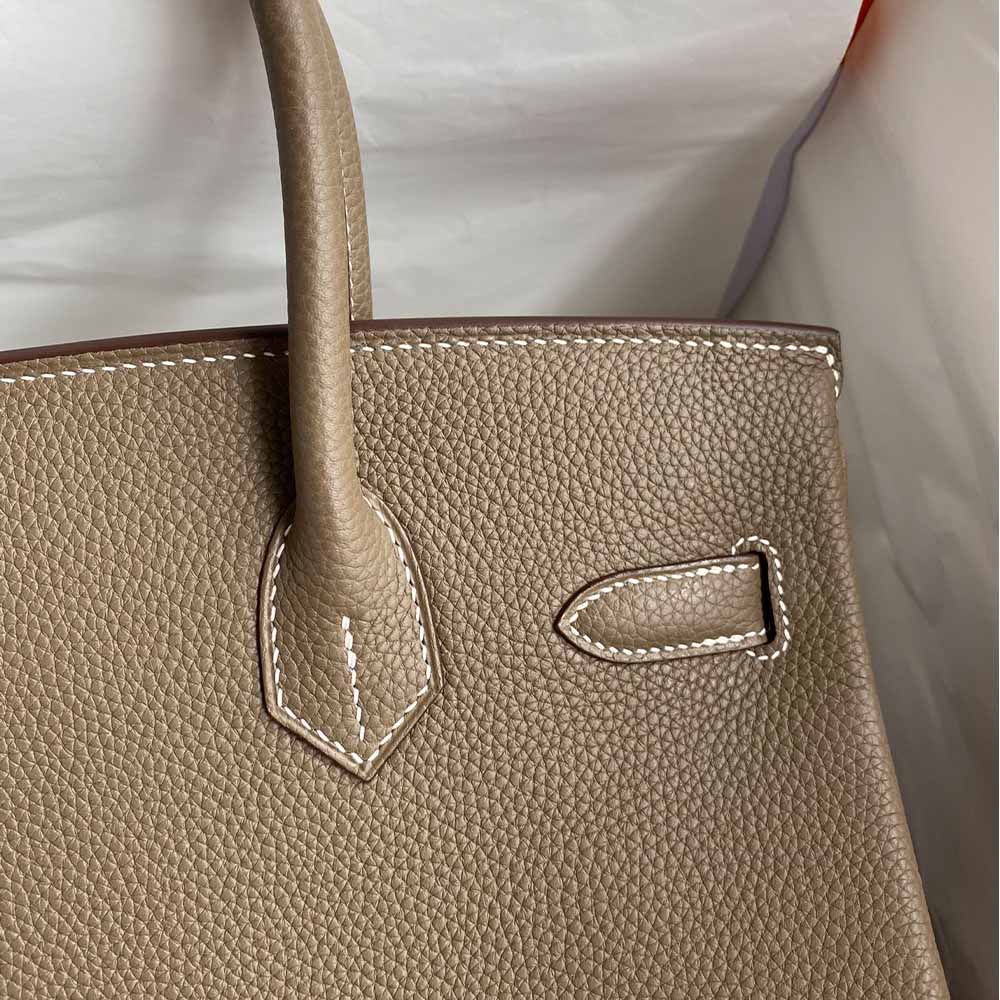 Hermes Goyard AAA-Birkin 25/30/35 Bag silver hardware brown
