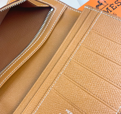 Hermes Goyard New H Passant Toutenmainte Wallet brown