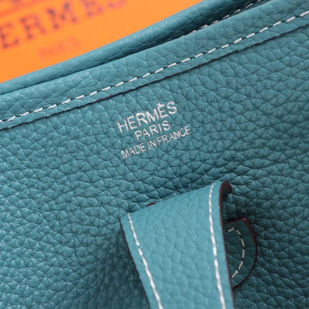 Hermes Goyard AAA-Evelyne III 29 bag ORANGE/BLACK/BLUE