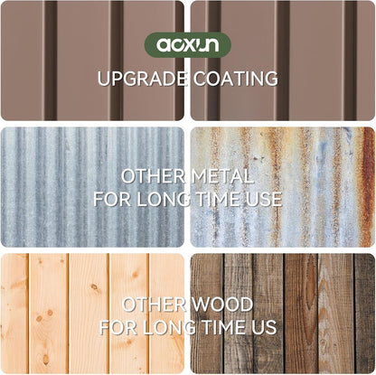 Metal Storage Shed House with Air Vent